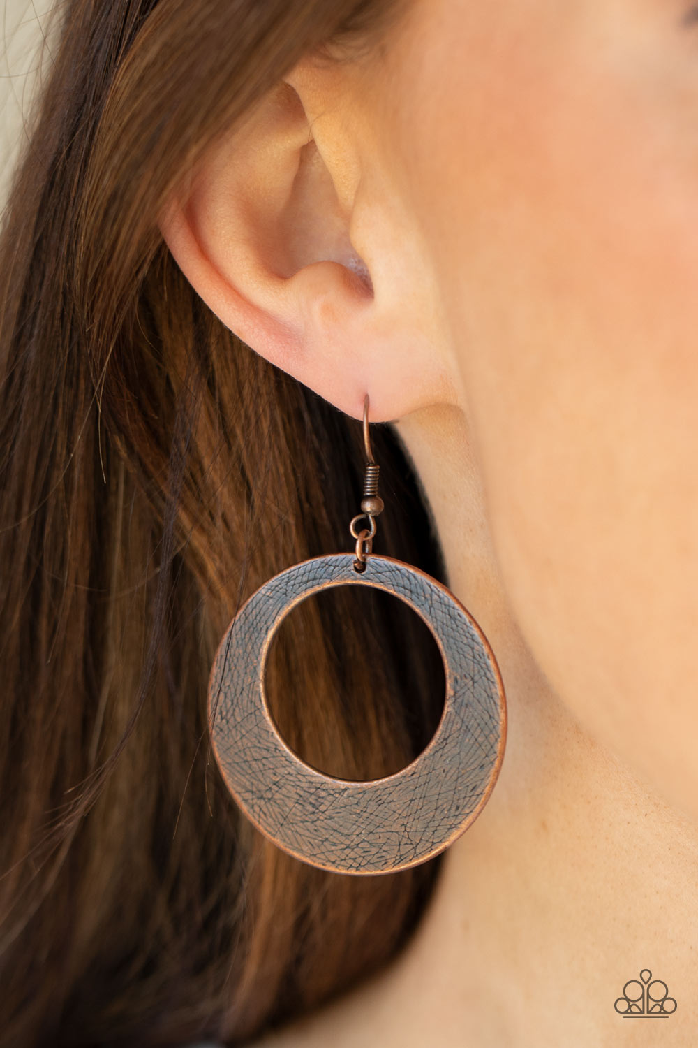 Paparazzi ♥ Outer Plains - Copper ♥ Earrings