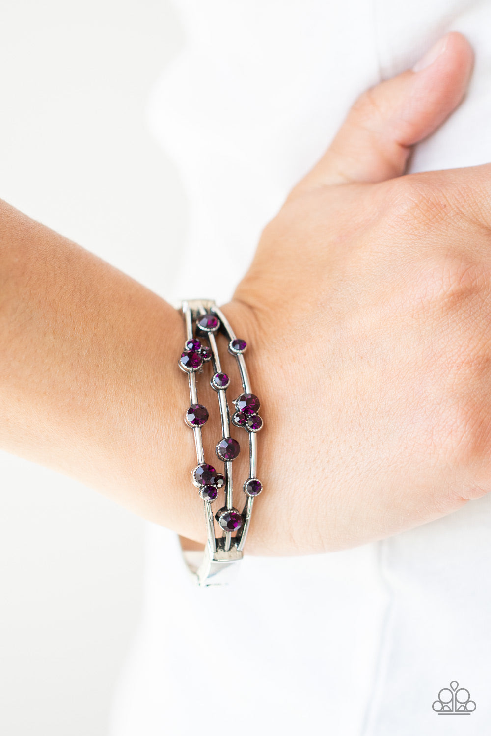 Paparazzi ♥ Cosmic Candescence - Purple ♥ Bracelet