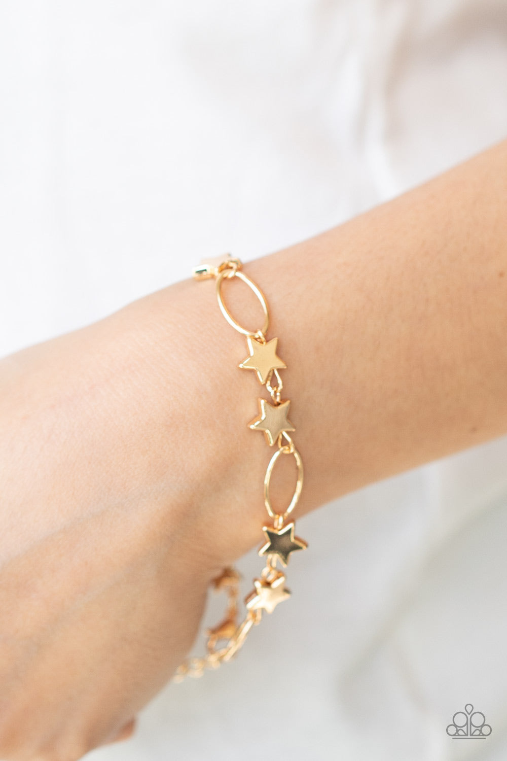 Paparazzi ♥ Stars and Sparks - Gold ♥ Bracelet