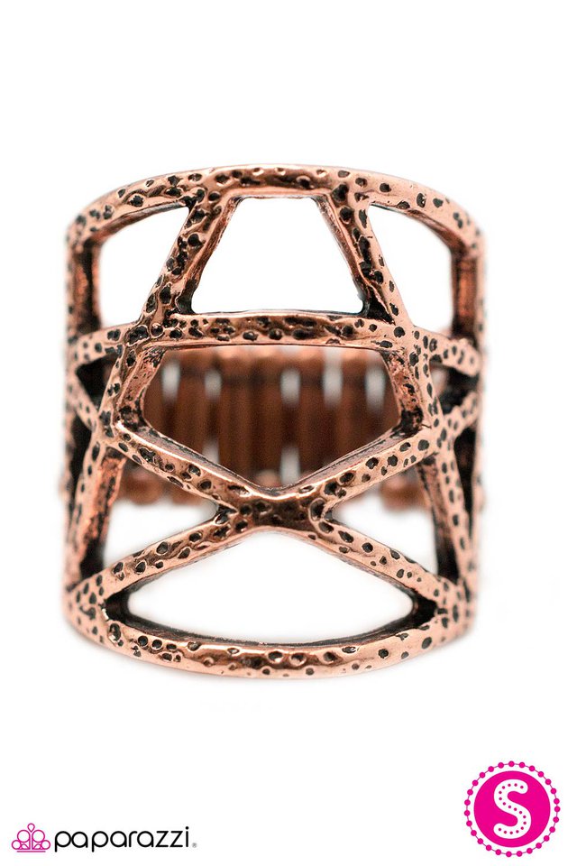 Paparazzi ♥ Call It A Night - Copper ♥ Ring