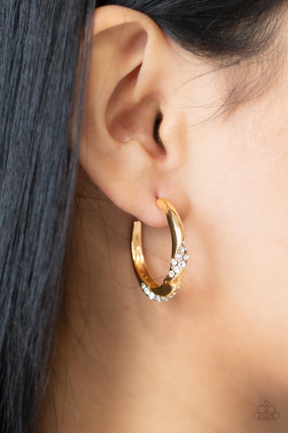 Paparazzi ♥ Subliminal Shimmer - Gold ♥ Earrings