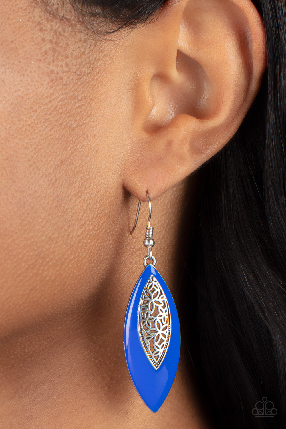 Paparazzi ♥ Venetian Vanity - Blue ♥ Earrings