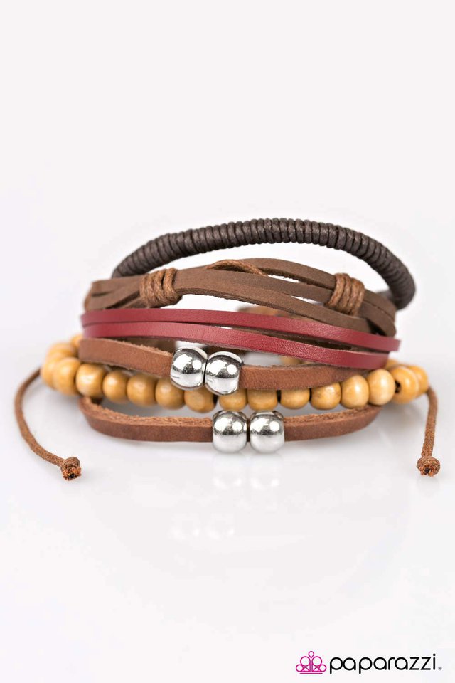 Paparazzi ♥ KNOTTY By Nature - Multi ♥ Bracelet