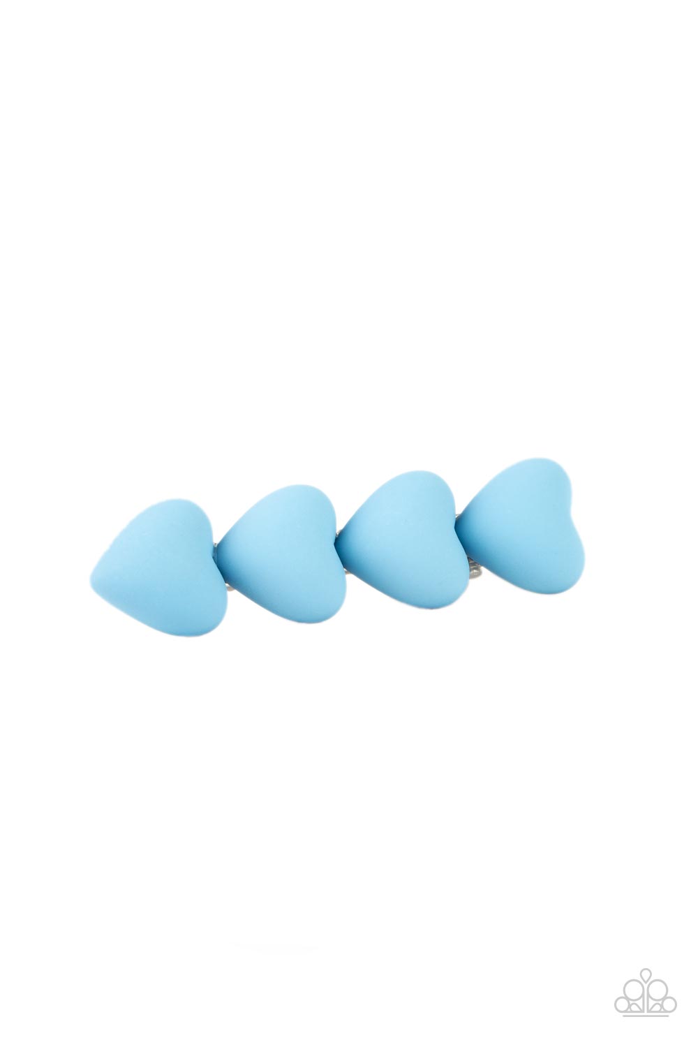 Paparazzi ♥ HEART to Please - Blue ♥ Hair Clip
