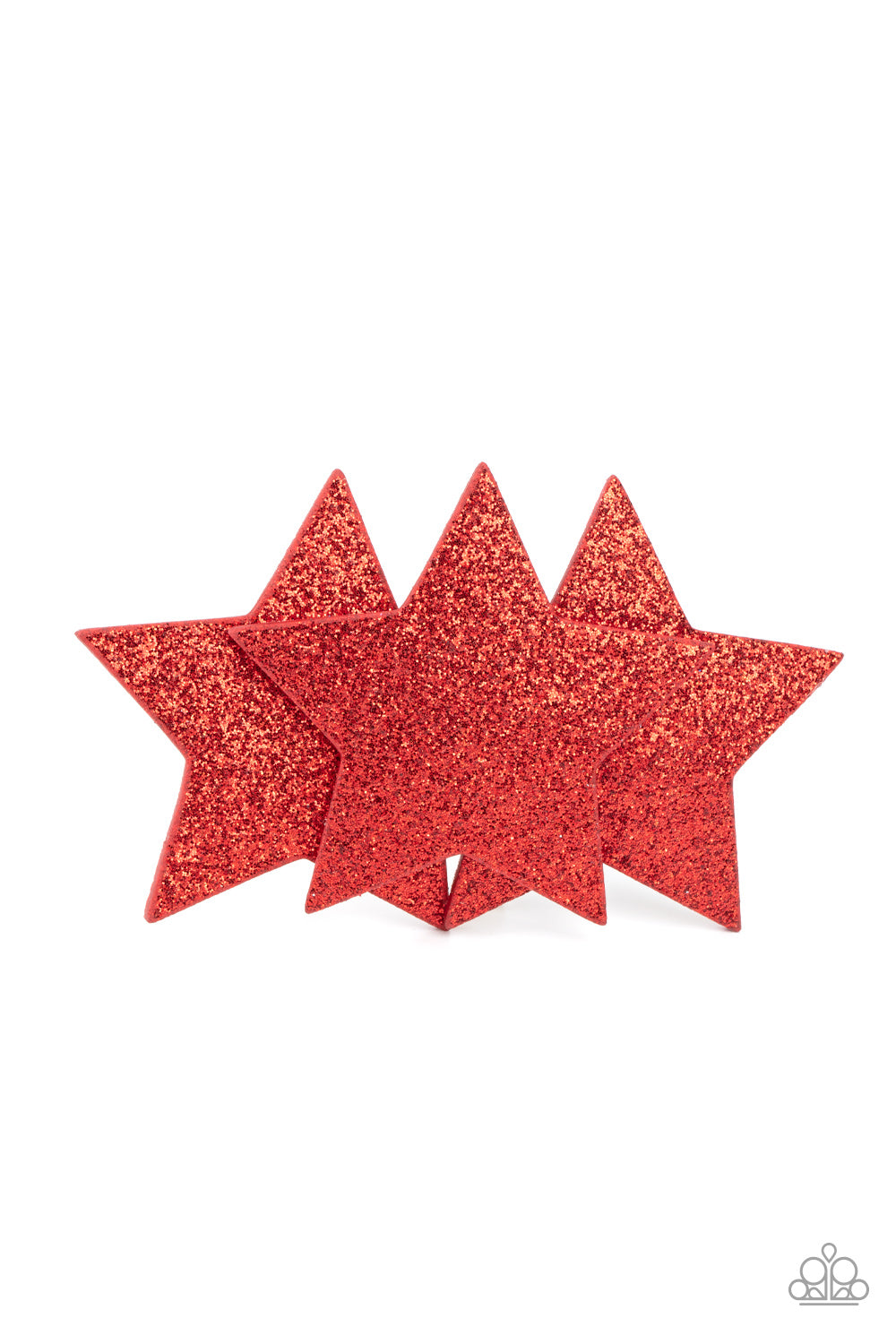 Paparazzi ♥ Happy Birthday, America - Red ♥ Hair Clip