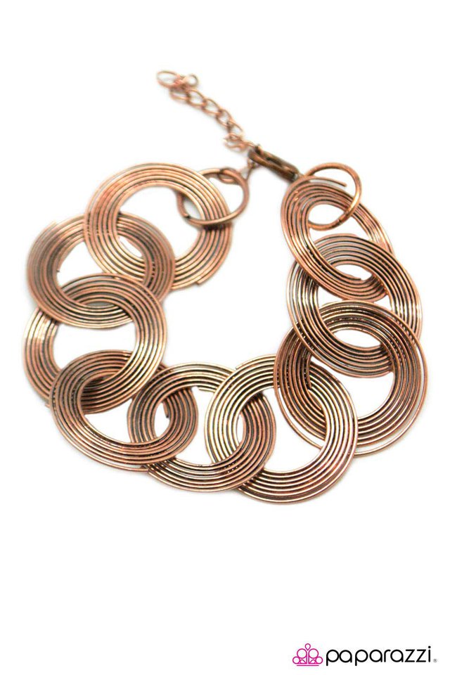 Paparazzi ♥ Hey Mr. DJ - Copper ♥ Bracelet