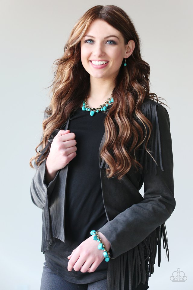 Paparazzi ♥ Practical Paleo - Brass ♥ Bracelet