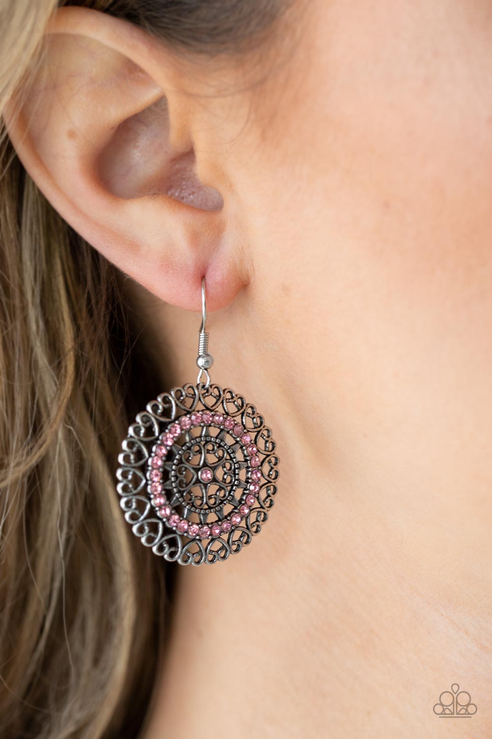 Paparazzi ♥ Fairytale Finale - Pink ♥ Earrings
