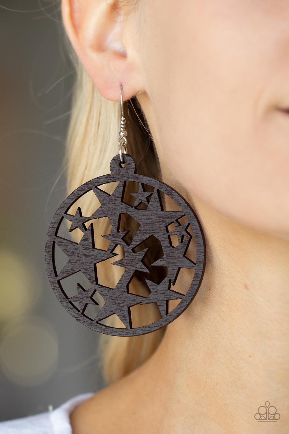 Paparazzi ♥ Cosmic Paradise - Brown ♥ Earrings