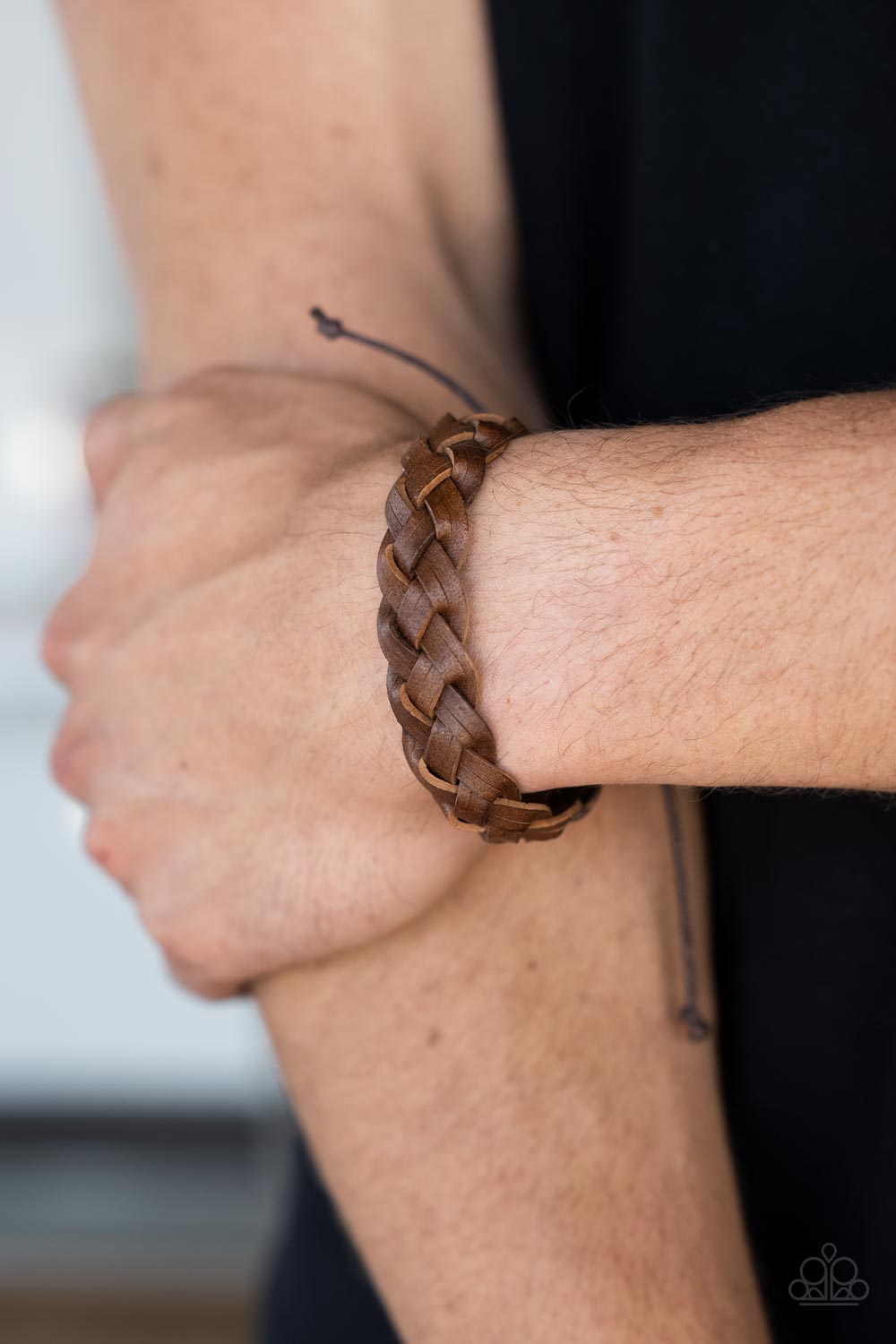Paparazzi ♥ SoCal Summer - Brown ♥ Mens Bracelet