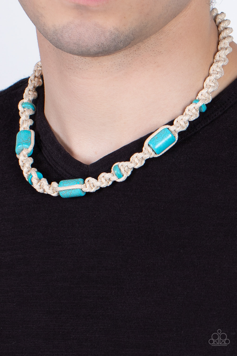 Paparazzi ♥ Explorer Exclusive - Blue ♥ Necklace