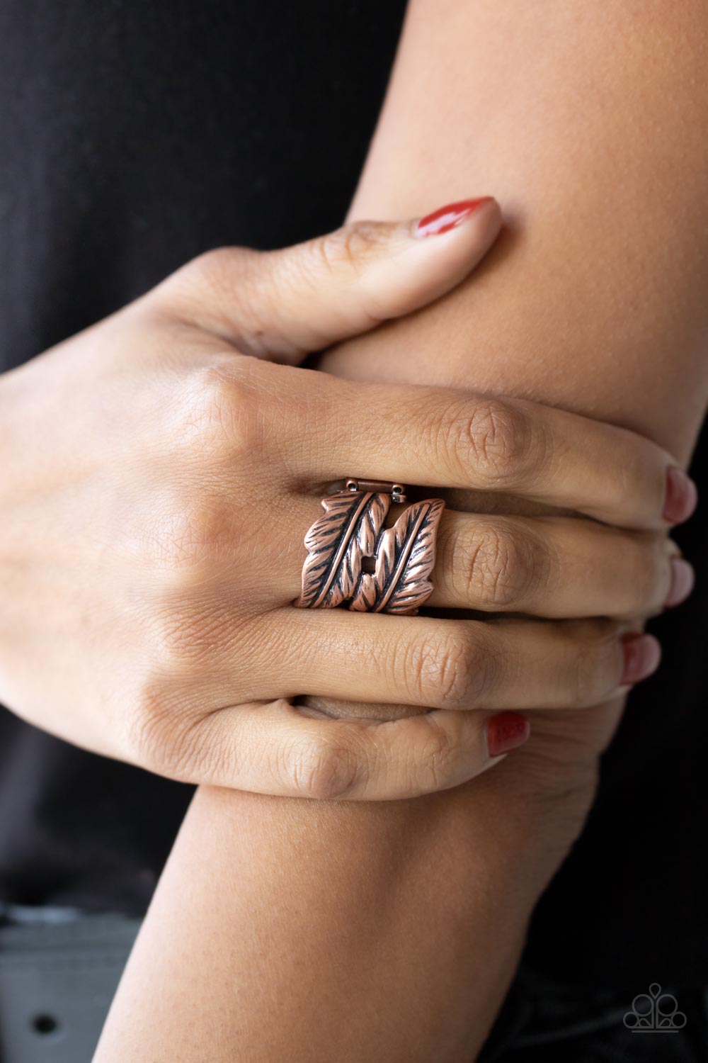 Paparazzi ♥ Inner FLIGHT - Copper ♥ Ring