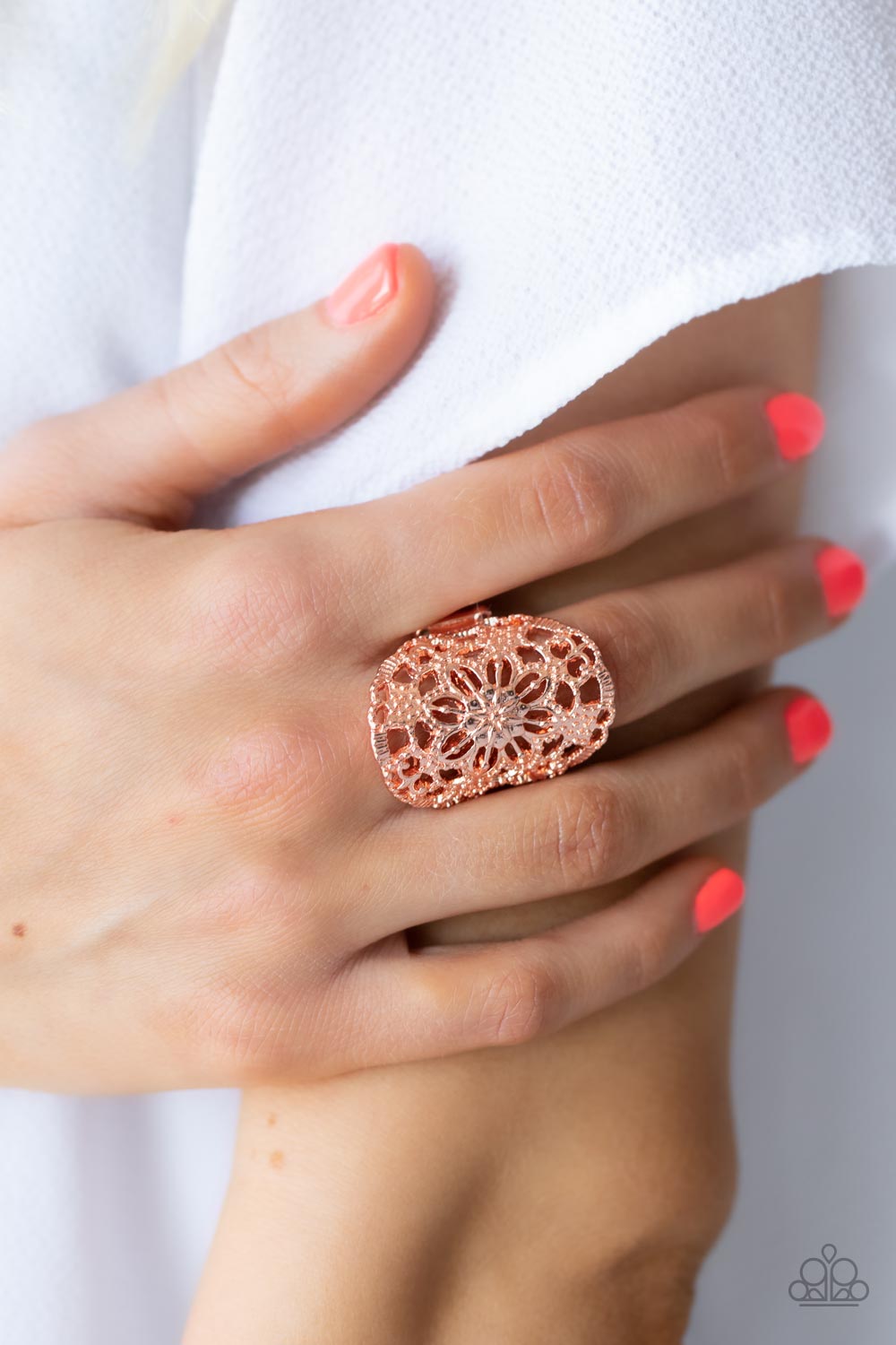 Paparazzi ♥ Mandala Grove - Copper ♥ Ring