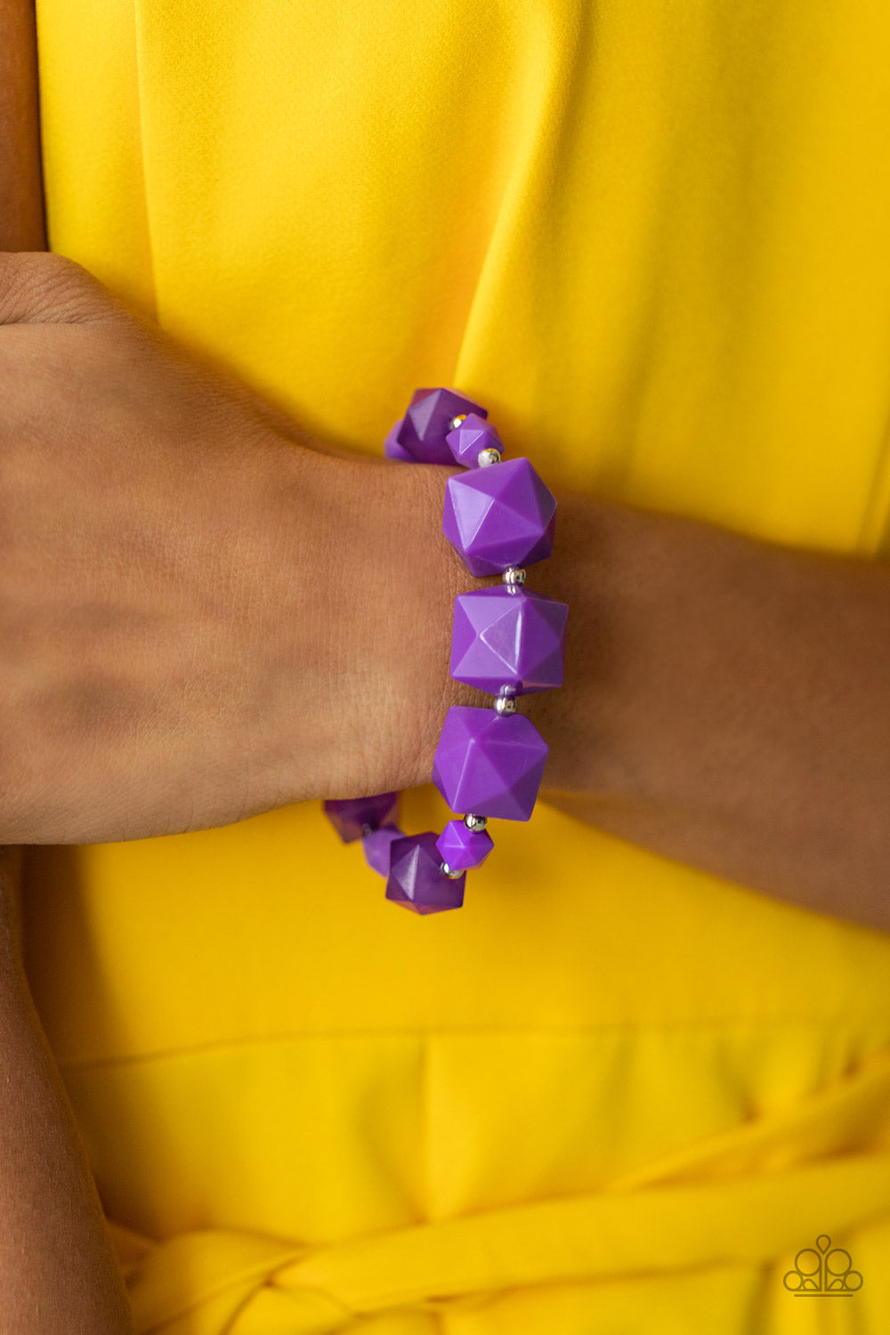 Paparazzi ♥ Trendsetting Tourist - Purple ♥ Bracelet