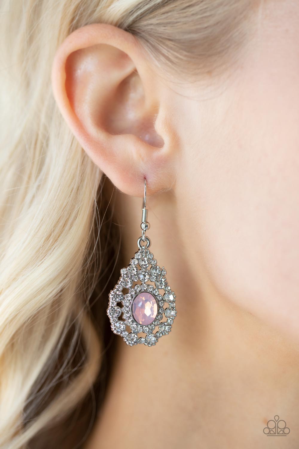 Paparazzi ♥ Celestial Charmer - Pink ♥ Earrings
