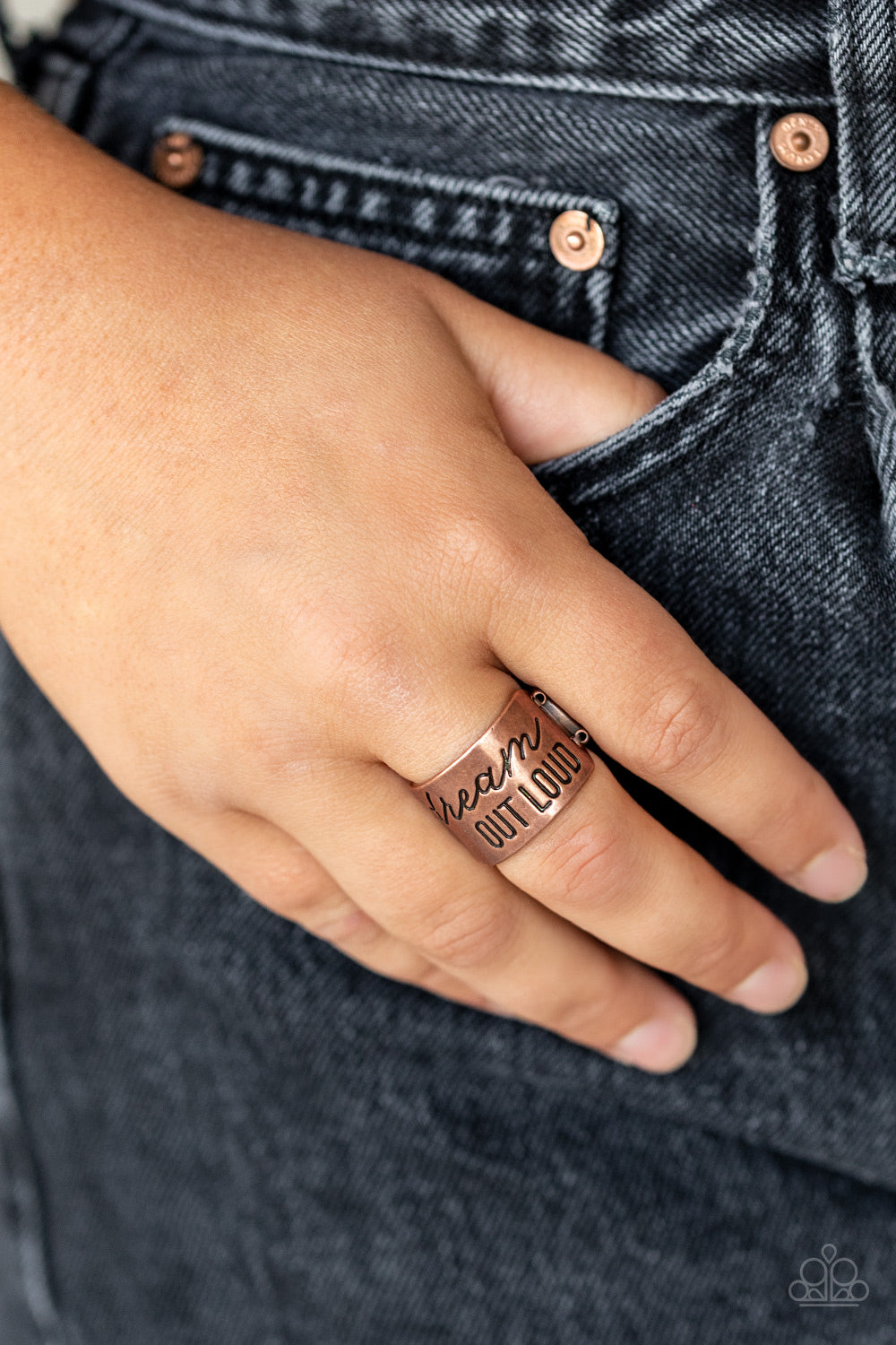 Paparazzi ♥ Dream Louder - Copper ♥ Ring