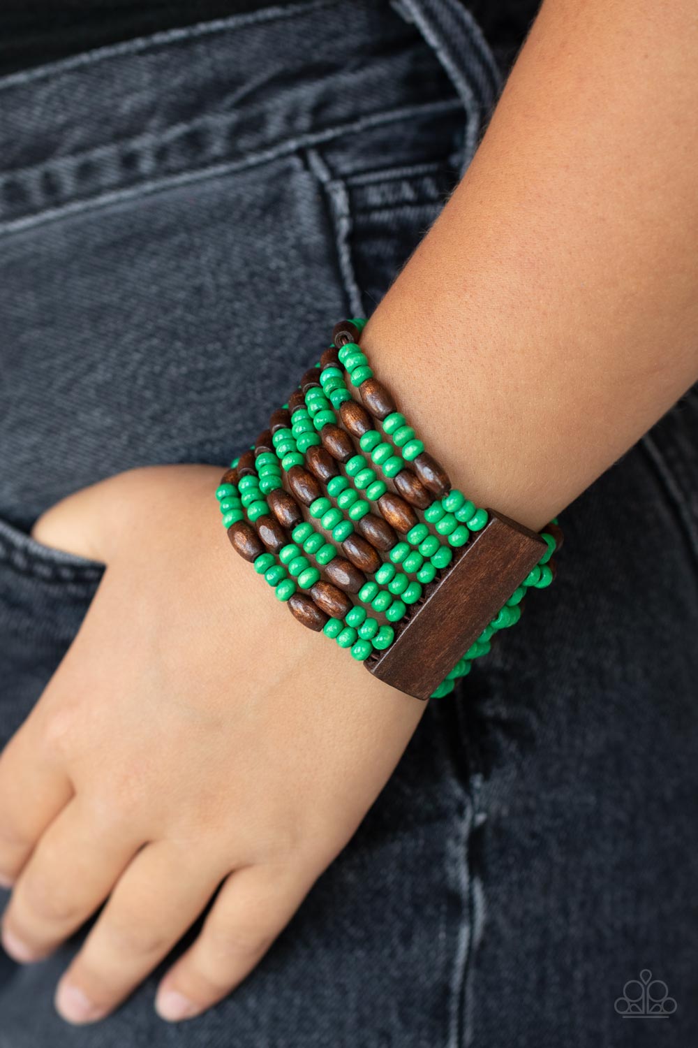 Paparazzi ♥ Tropical Nirvana - Green ♥ Bracelet