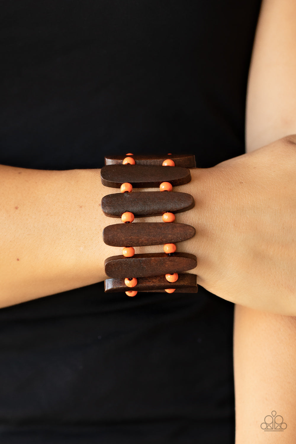 Paparazzi ♥ Coronado Cabana - Orange ♥ Bracelet