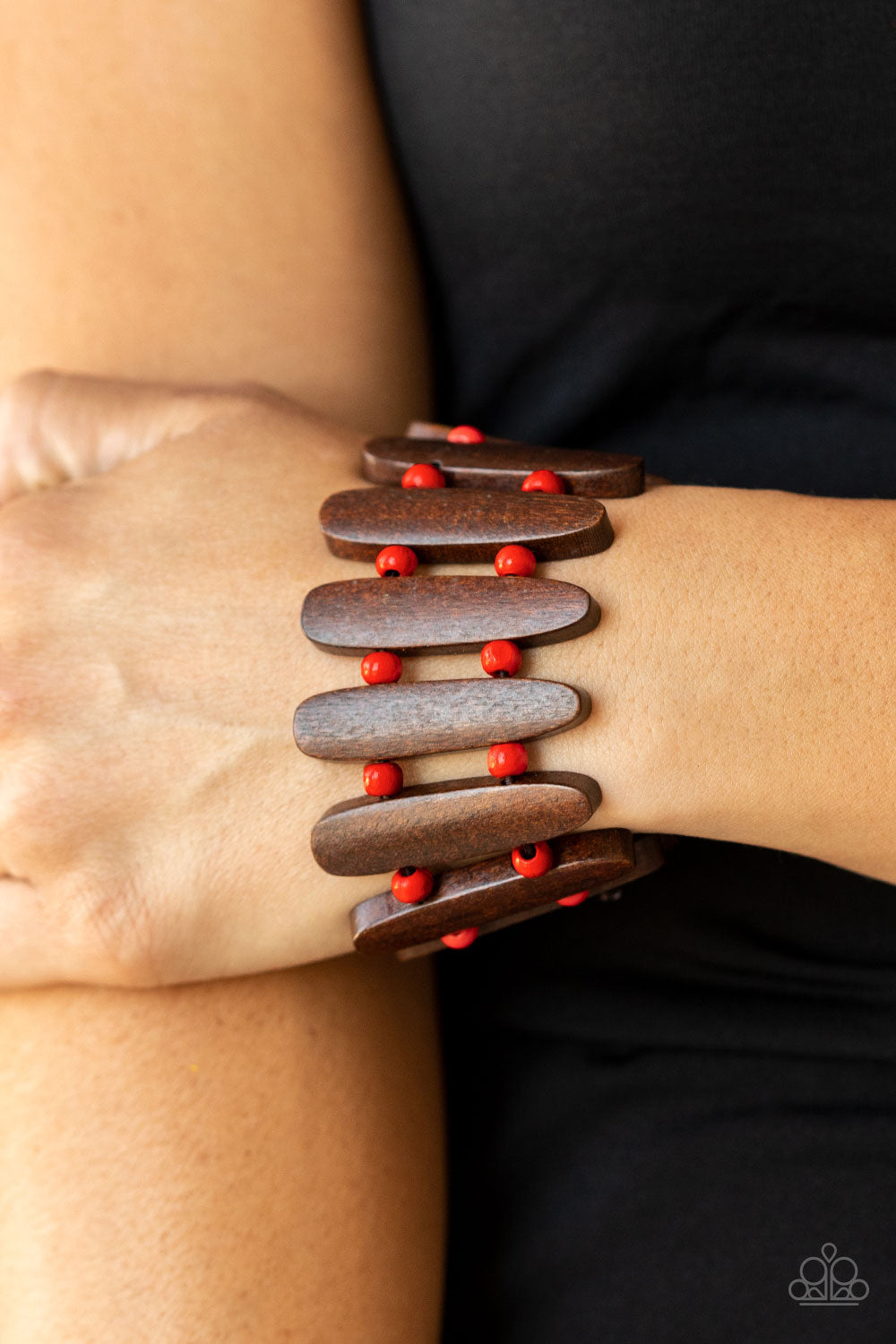 Paparazzi ♥ Coronado Cabana - Red ♥ Bracelet