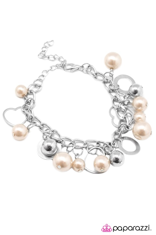 Paparazzi ♥ Listen To Your Heart - Brown ♥ Bracelet