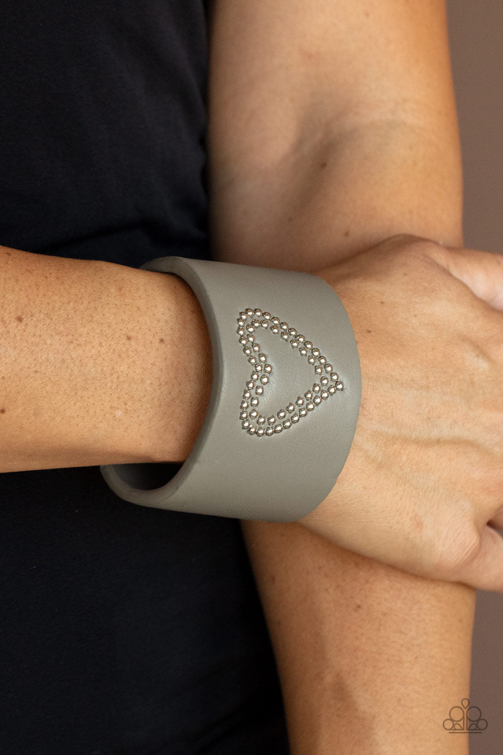 Paparazzi ♥ Rodeo Romance - Silver ♥ Bracelet