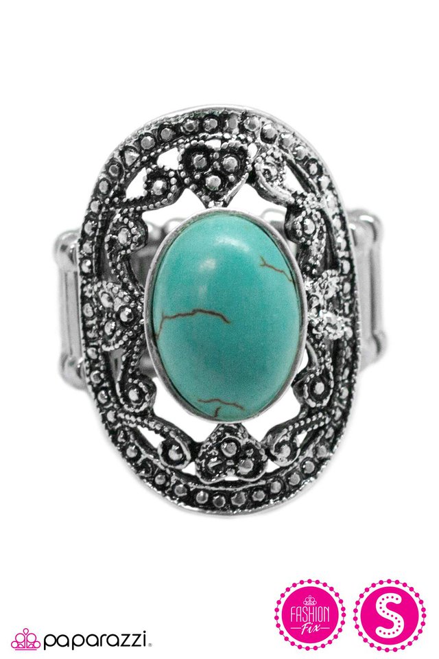 Paparazzi ♥ Once Upon A Time In The West - Blue ♥ Ring