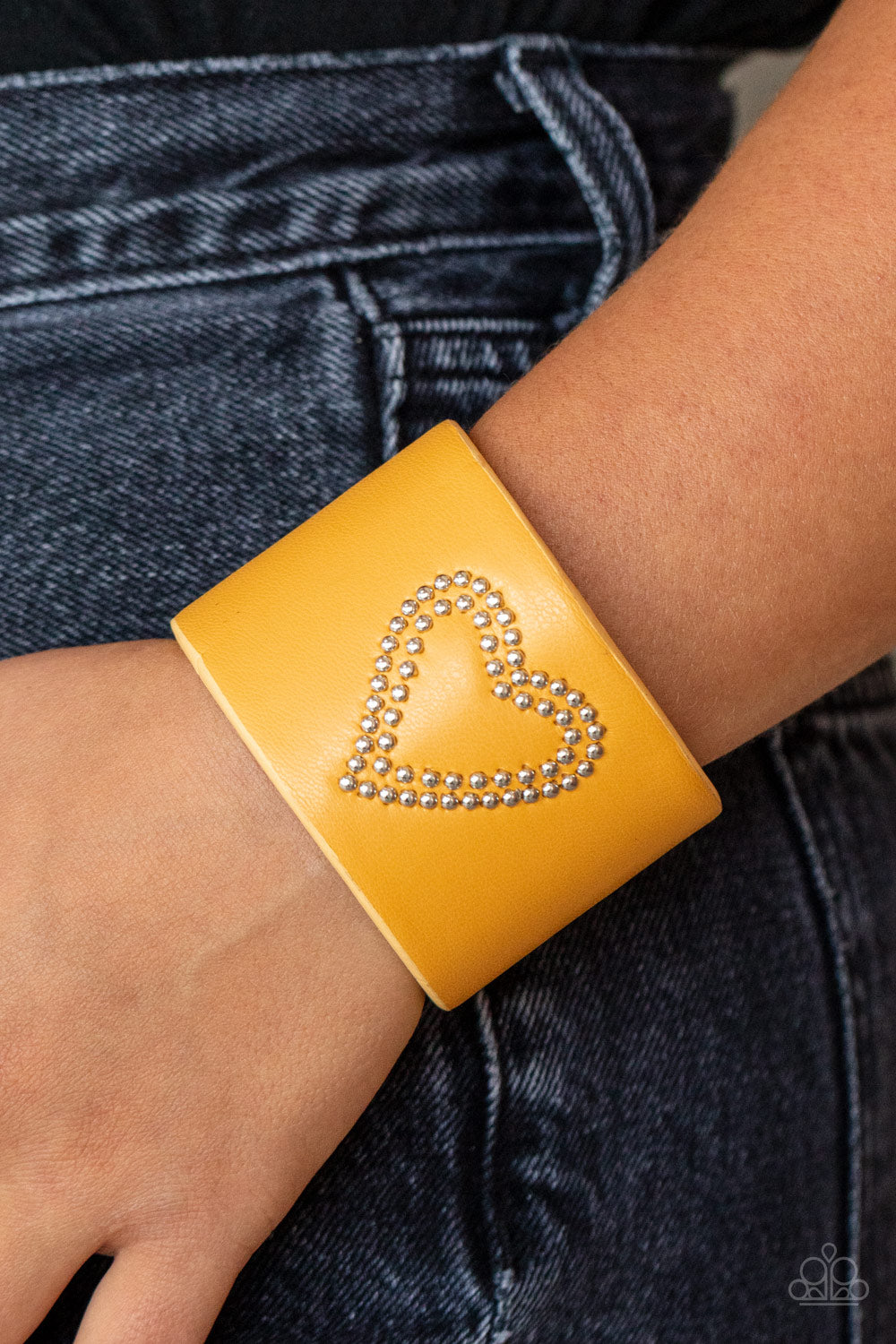 Paparazzi ♥ Rodeo Romance - Yellow ♥ Bracelet