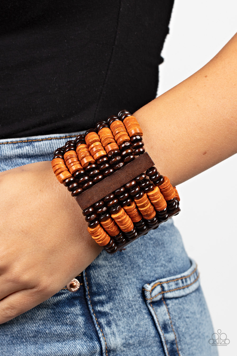 Paparazzi ♥ Vacay Vogue - Orange ♥ Bracelet