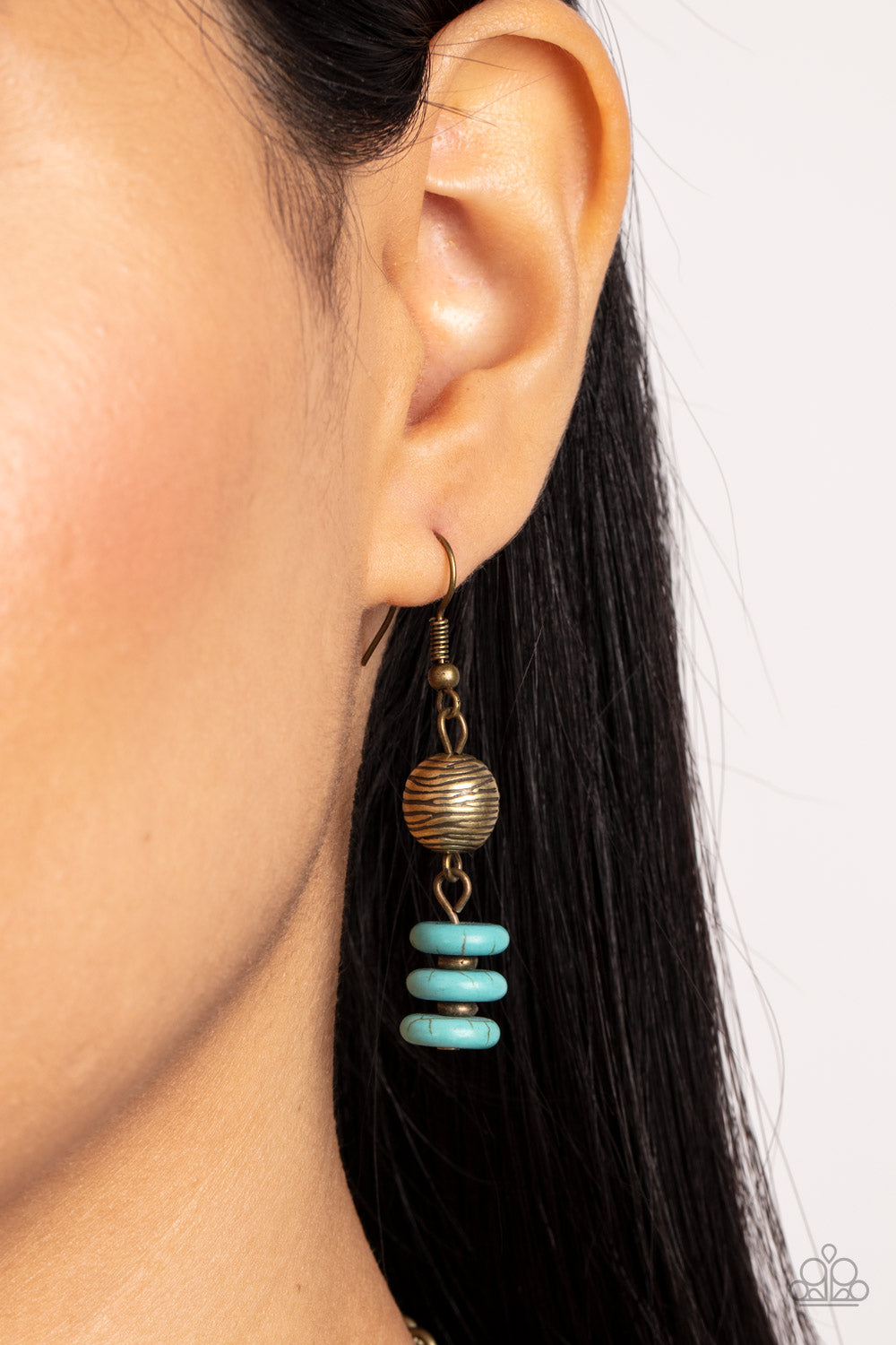 Paparazzi ♥ Oasis Goddess - Brass ♥ Necklace