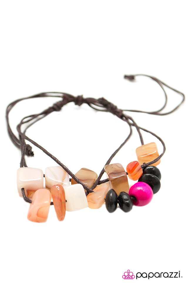 Paparazzi ♥ Cliff Hanger - Pink ♥ Bracelet