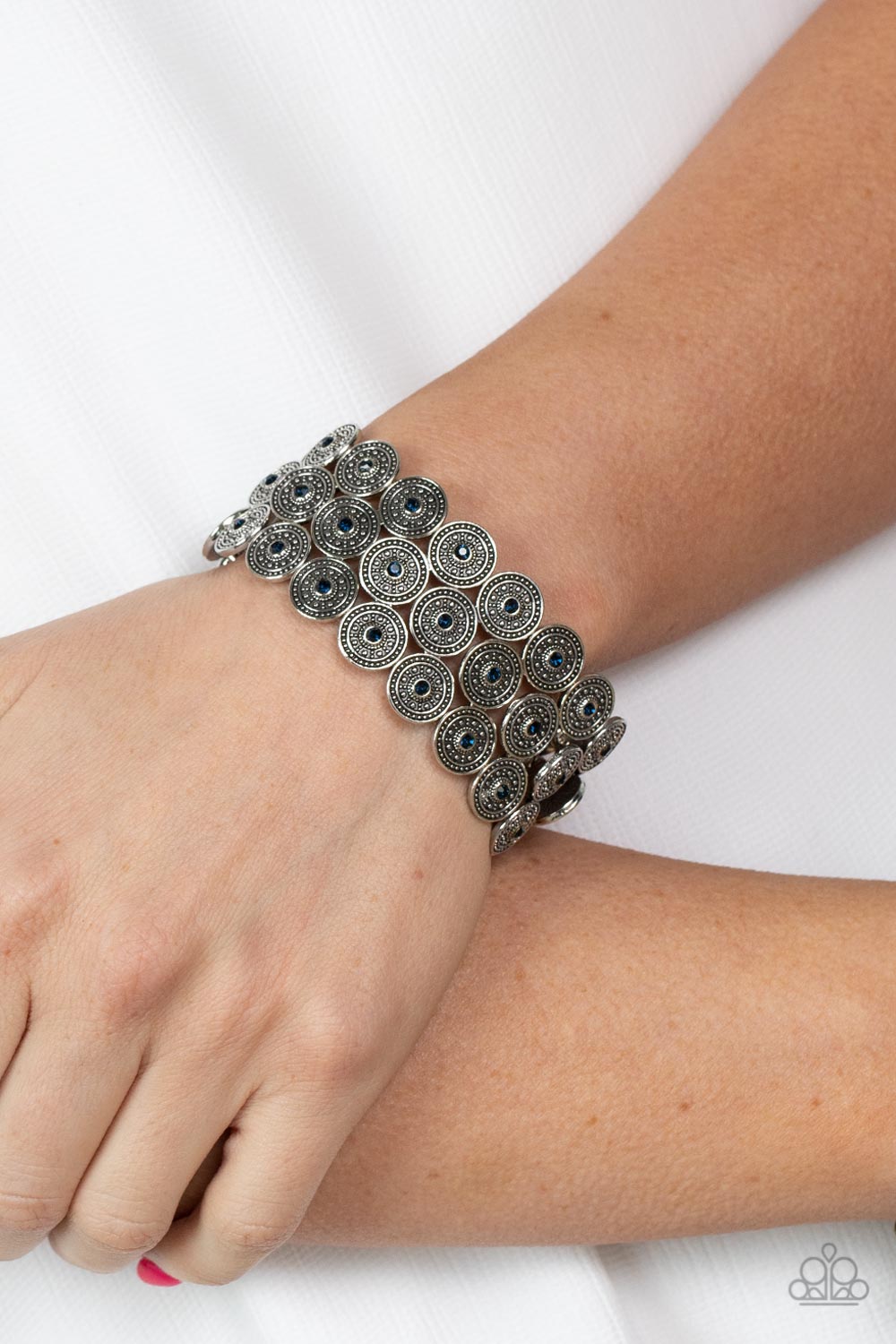 Paparazzi ♥ Forgotten Treasure - Blue ♥ Bracelet