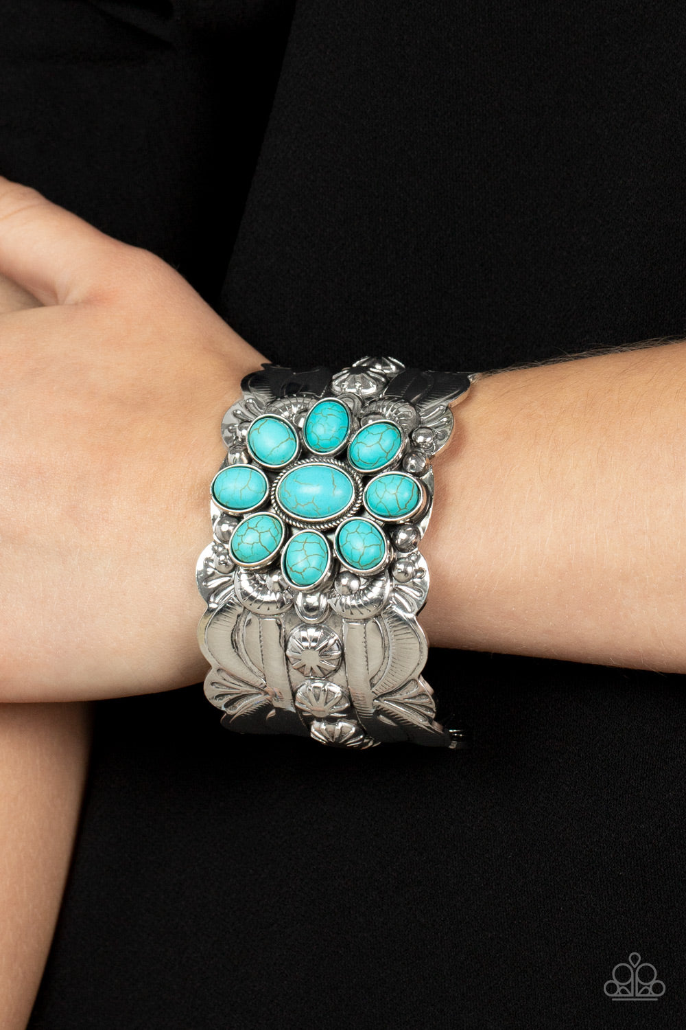 Paparazzi ♥ Southern Eden - Blue ♥ Bracelet
