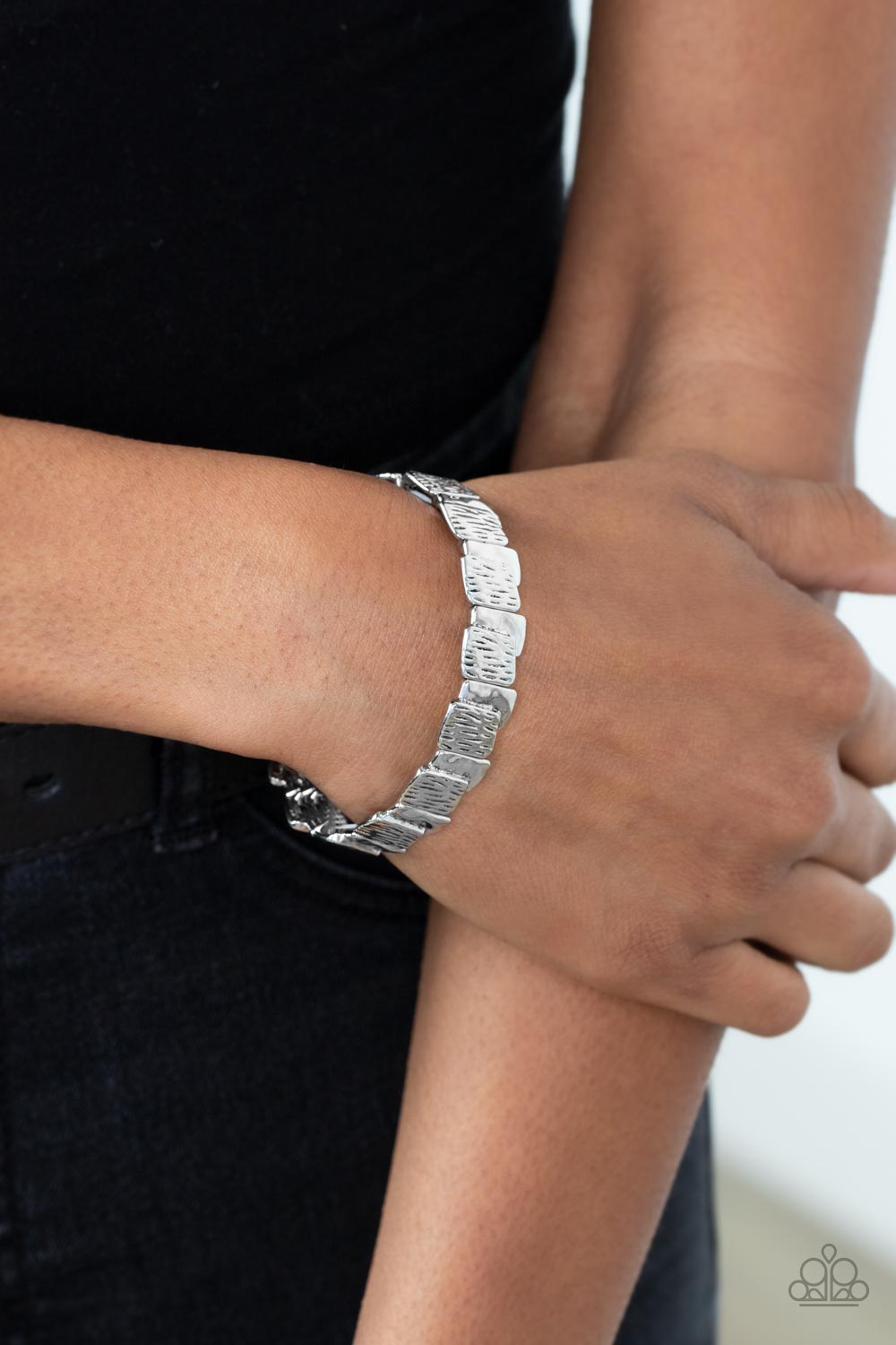 Paparazzi ♥ Urban Stackyard - Silver ♥ Bracelet