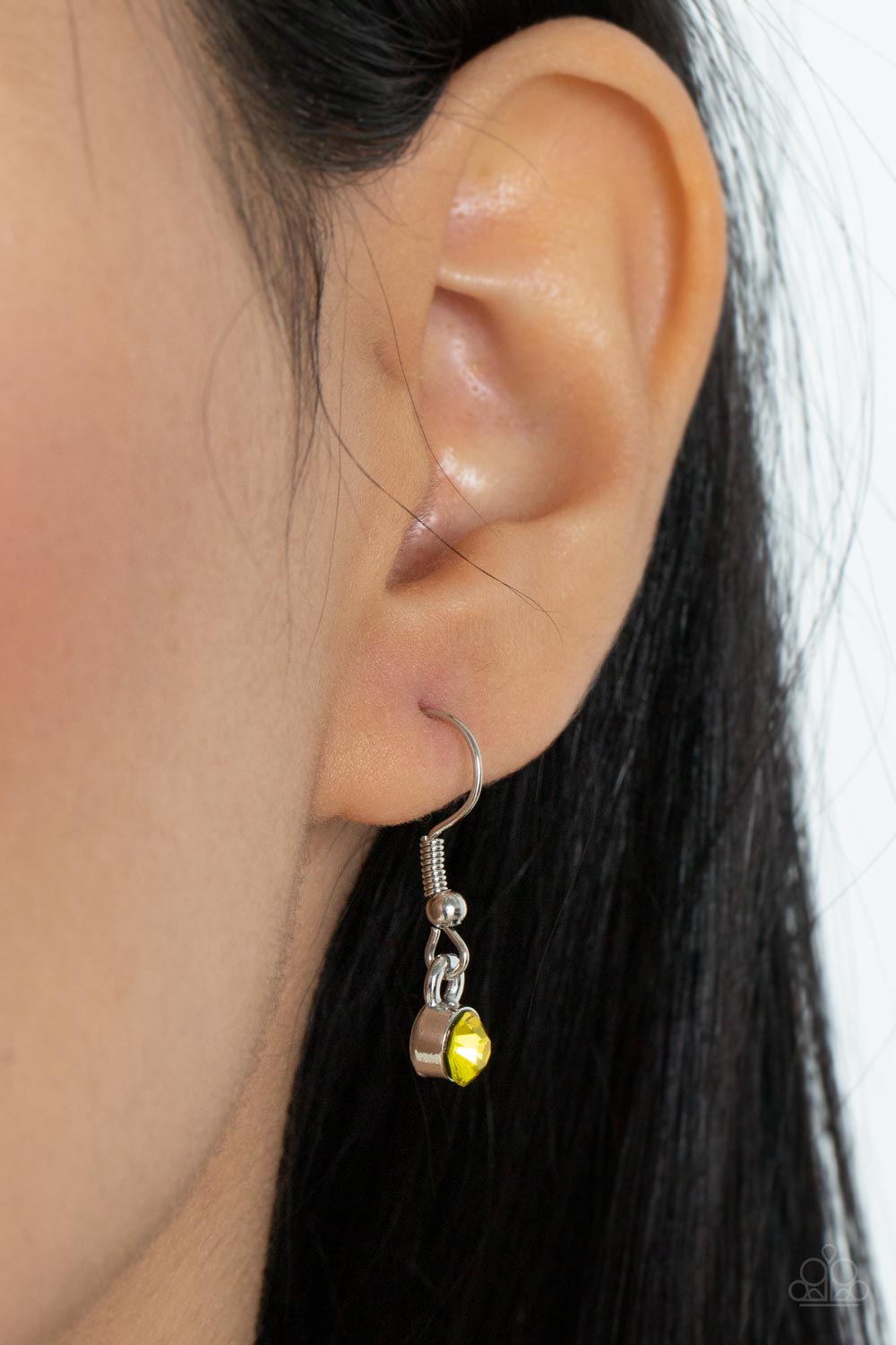 Paparazzi ♥ Wallflower Wonderland - Yellow ♥ Necklace