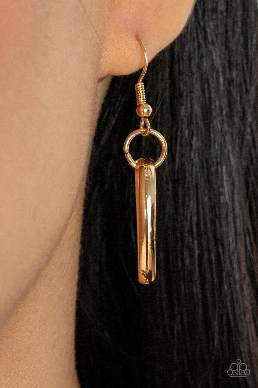 Paparazzi ♥ Motley In Motion - Gold ♥ Necklace