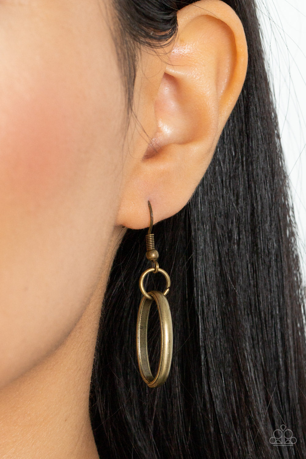 Paparazzi ♥ Motley In Motion - Brass ♥ Necklace