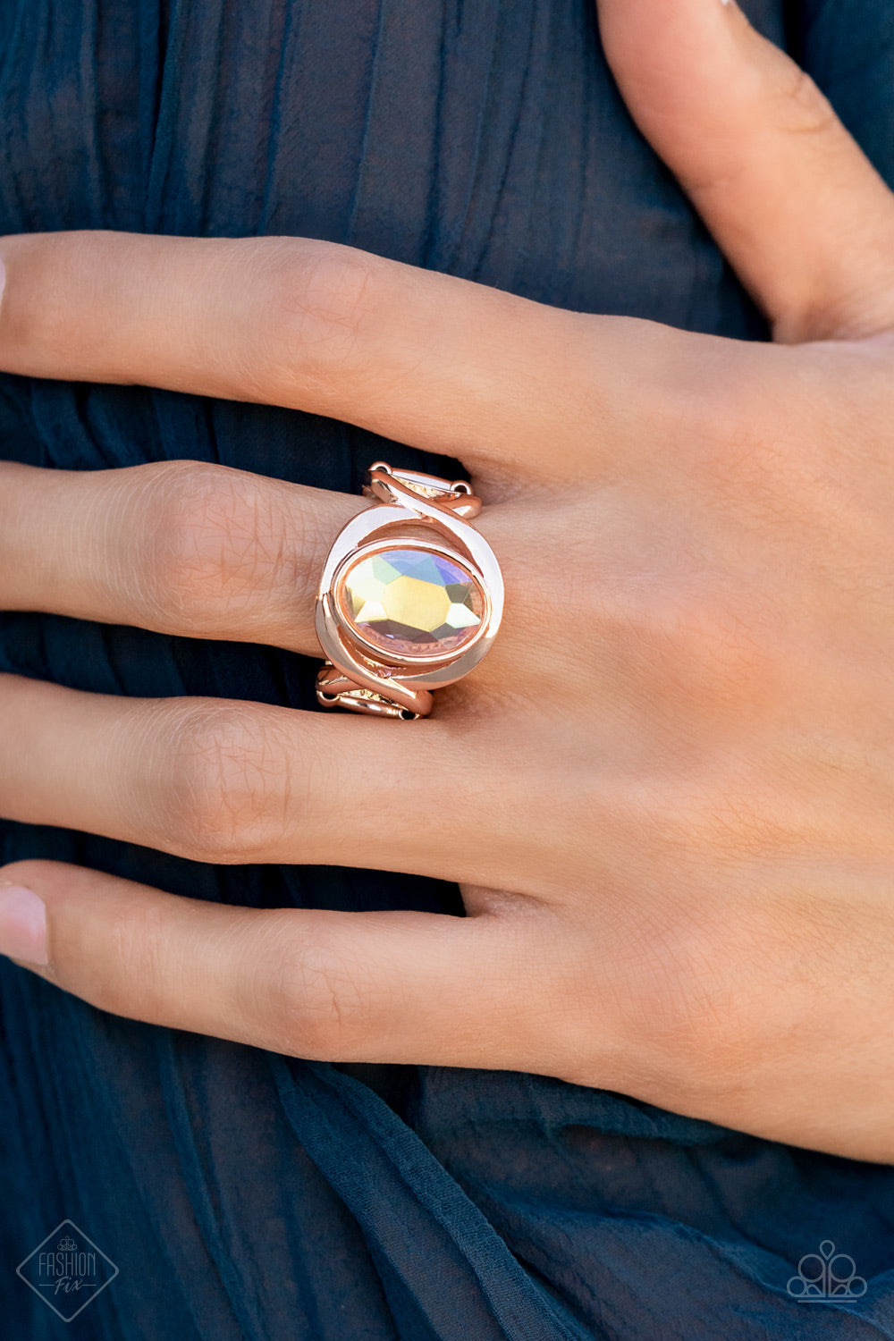 Paparazzi ♥ Mystical Treasure - Rose Gold ♥ Ring