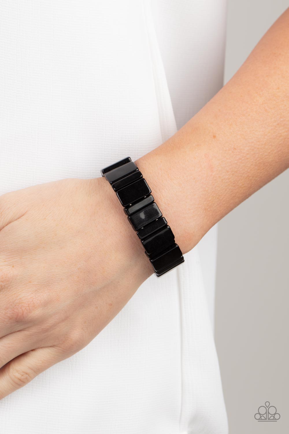 Paparazzi ♥ In Plain SIGHTSEER - Black ♥ Bracelet