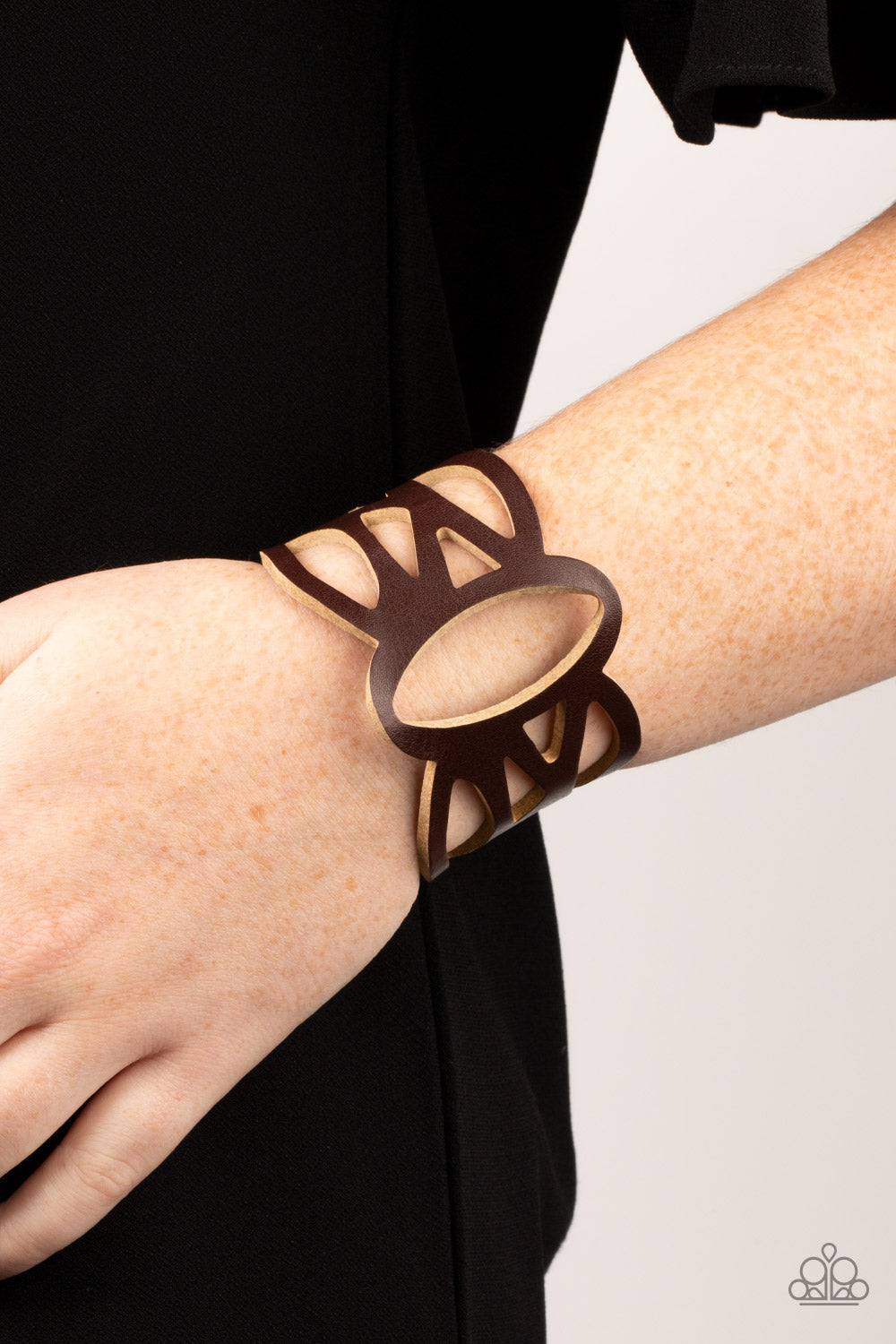 Paparazzi ♥ Rural Rodeo - Brown ♥ Bracelet