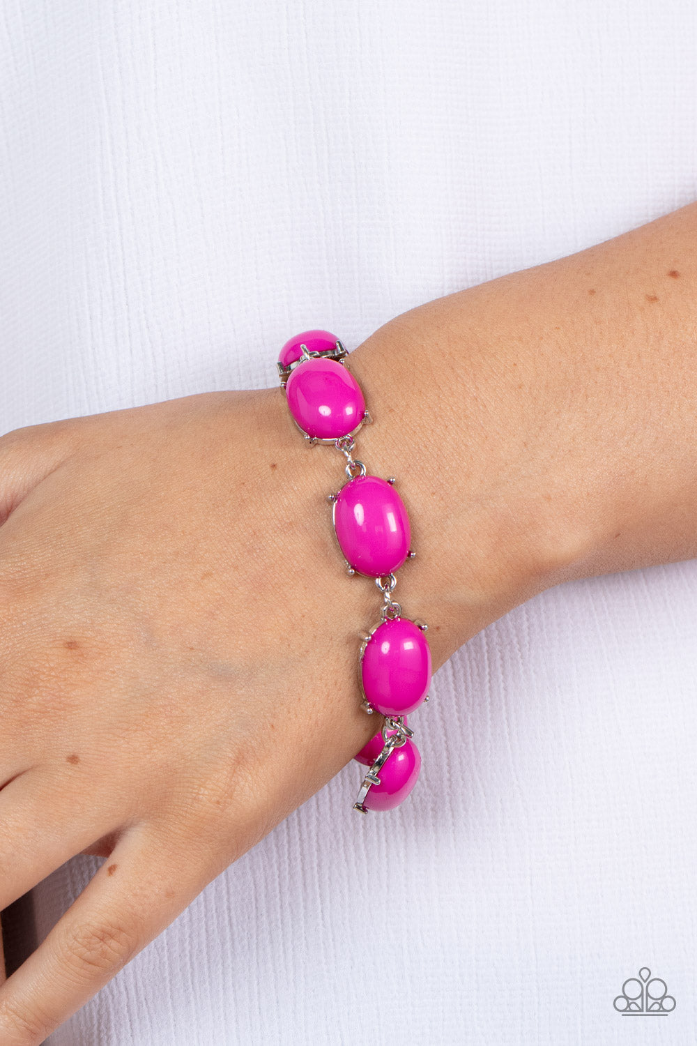 Paparazzi ♥ Confidently Colorful - Pink ♥ Bracelet