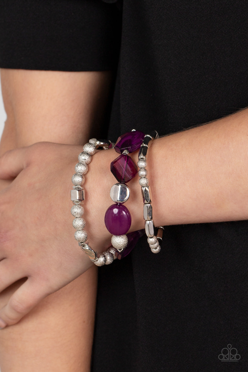 Paparazzi ♥ Marina Magic- Purple ♥ Bracelet