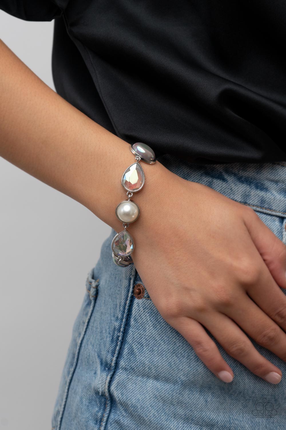 Paparazzi ♥ Nostalgically Nautical - Silver ♥ Bracelet