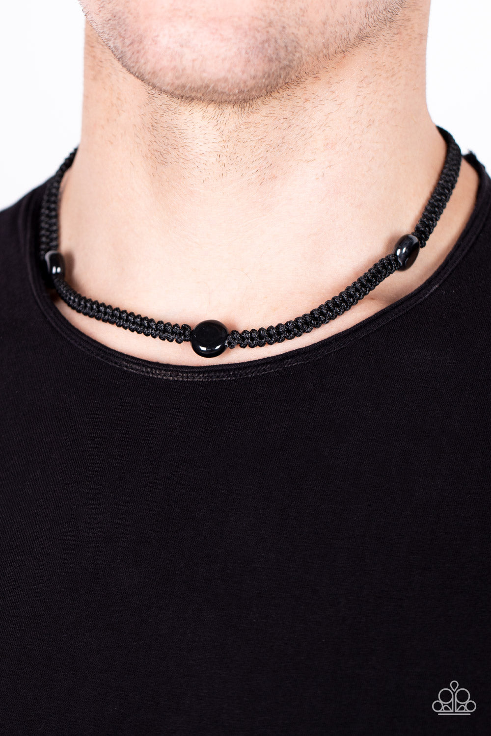 Paparazzi ♥ SoCal Style - Black ♥ Necklace