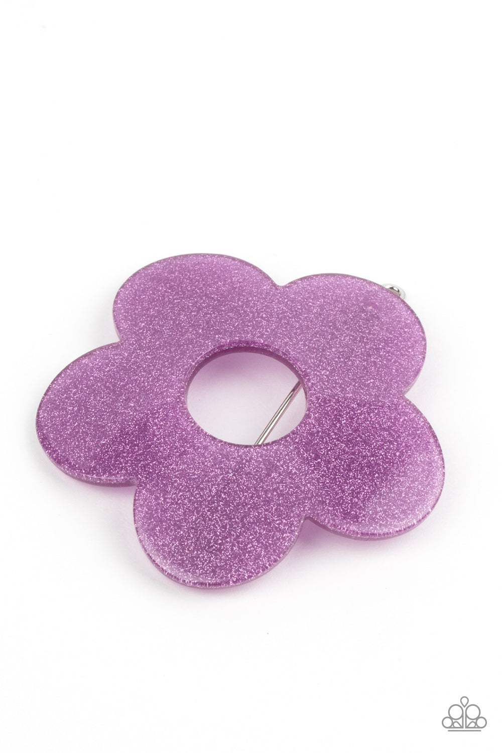 Paparazzi ♥ Flower Child Garden - Purple ♥ Hair Clip