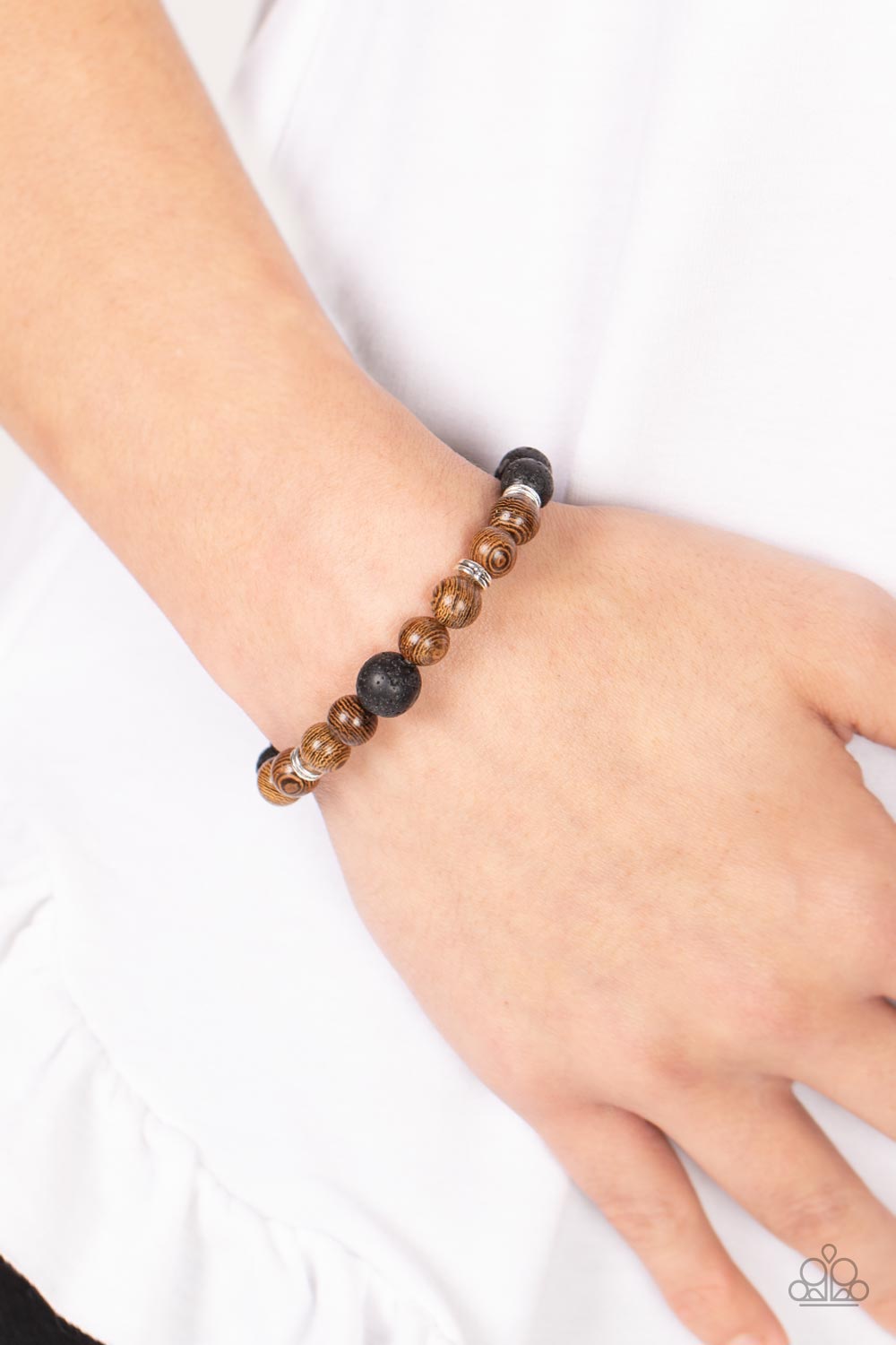 Paparazzi ♥ Neutral Zone - Brown ♥ Bracelet