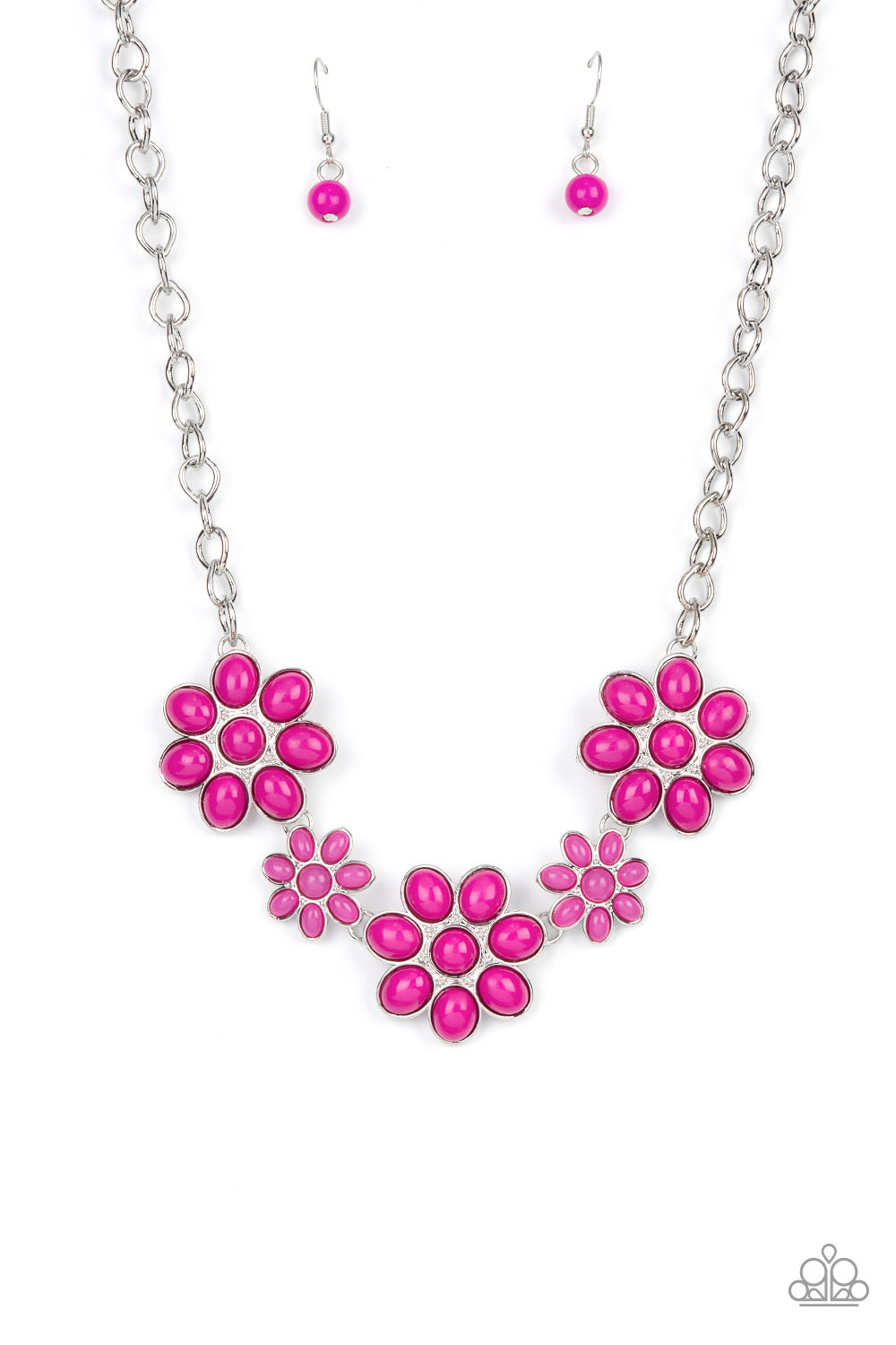 Prismatic Flower Patch - Pink Bracelet - Paparazzi Accessories – Bedazzle  Me Pretty Mobile Fashion Boutique