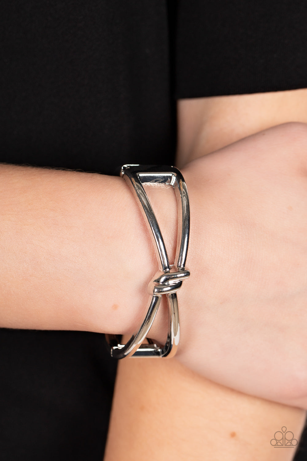 Paparazzi ♥ KNOT My First Rodeo - Silver ♥ Bracelet
