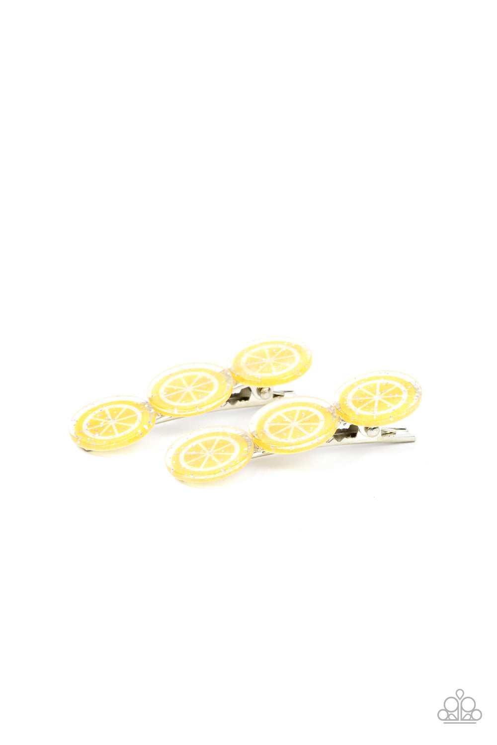 Paparazzi ♥ Charismatically Citrus - Yellow ♥ Hair Clip