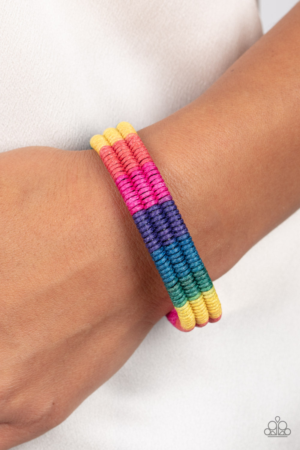 Paparazzi ♥ Rainbow Renegade - Multi ♥ Bracelet