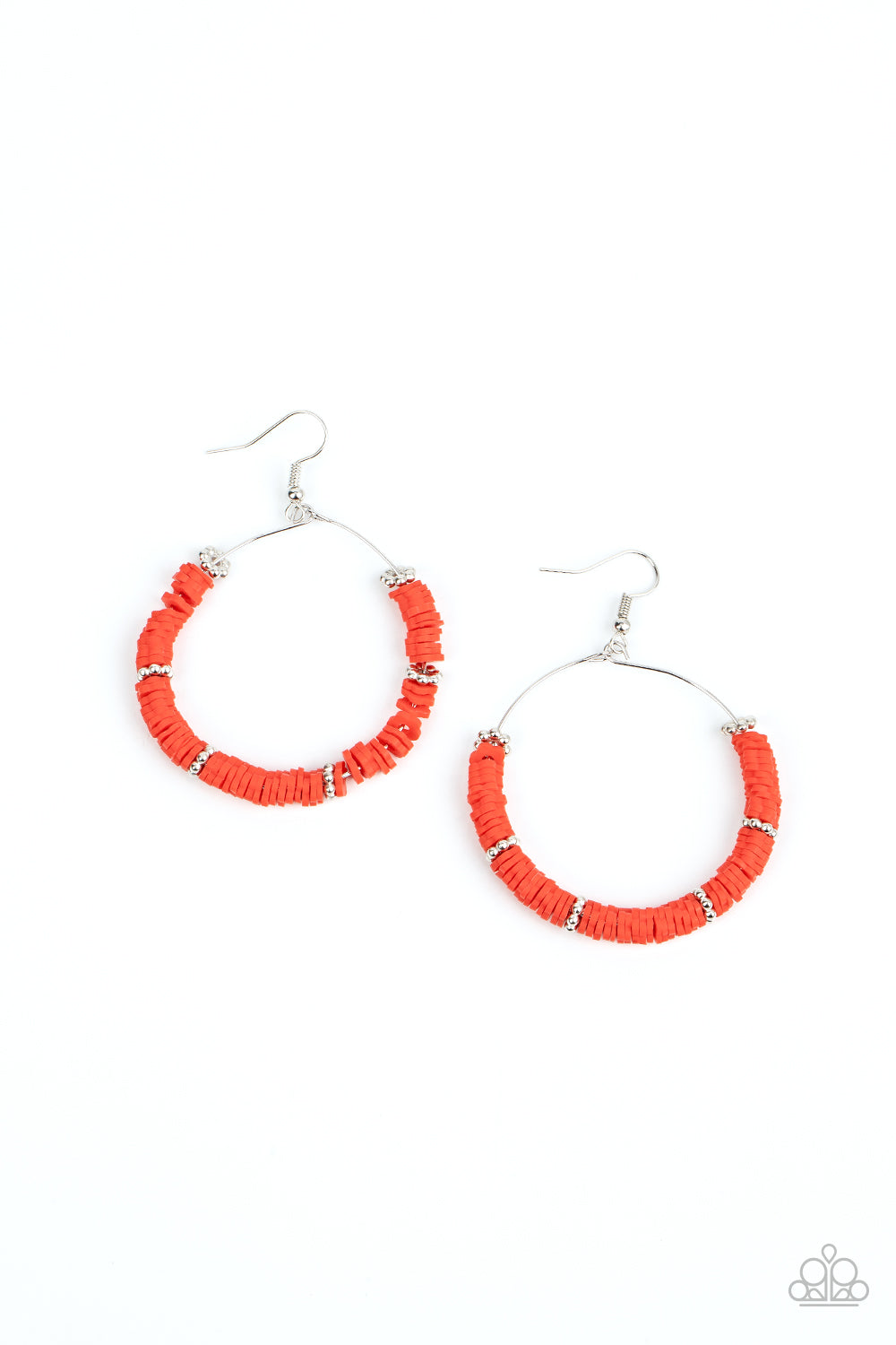 Paparazzi ♥ Loudly Layered - Red ♥ Earrings